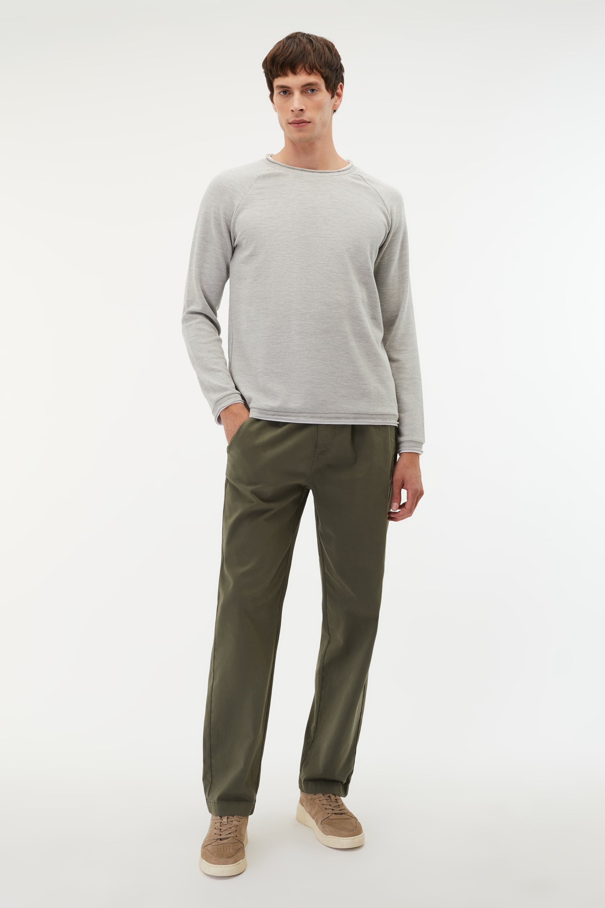 BAĞLAMALI LOOSE FIT PANTOLON