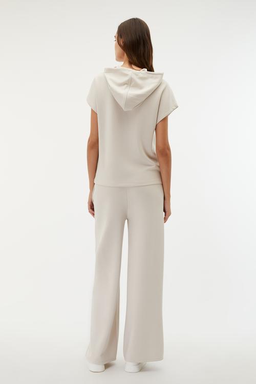  MODAL KARIŞIMLI WIDE LEG EŞOFMAN ALTI