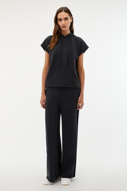  MODAL KARIŞIMLI WIDE LEG EŞOFMAN ALTI