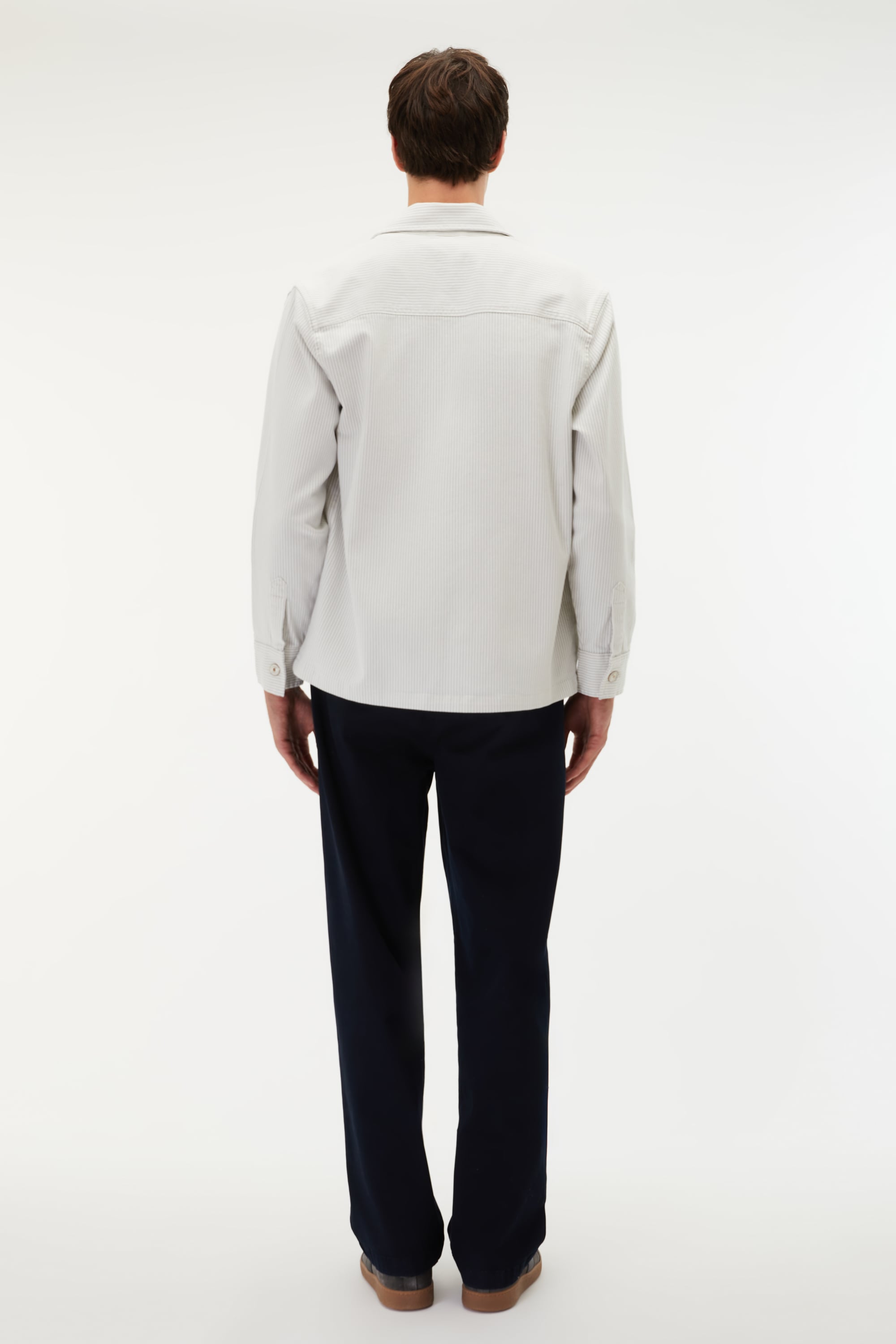 ÇİZGİLİ OVERSIZE CEKET