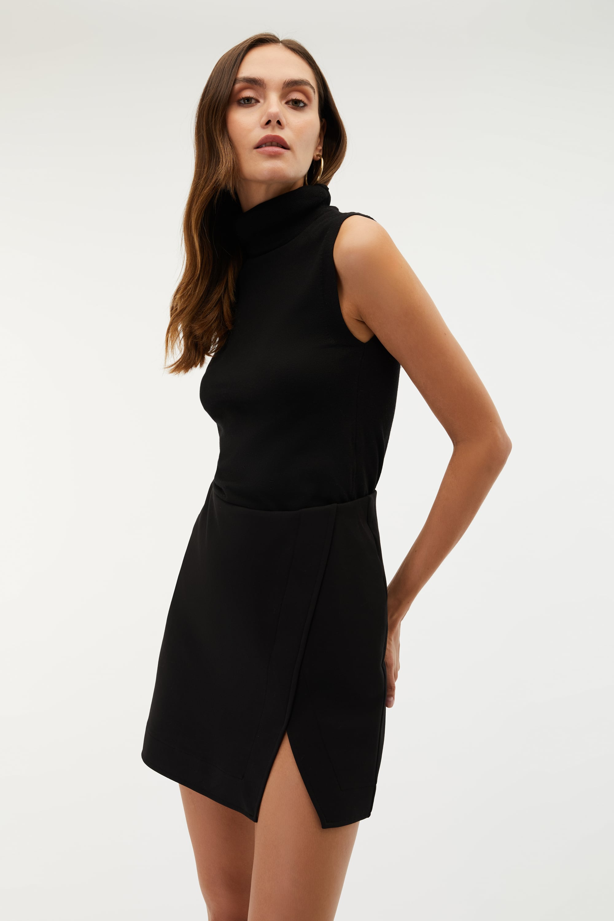 BALIKÇI YAKA KOLSUZ KAZAK