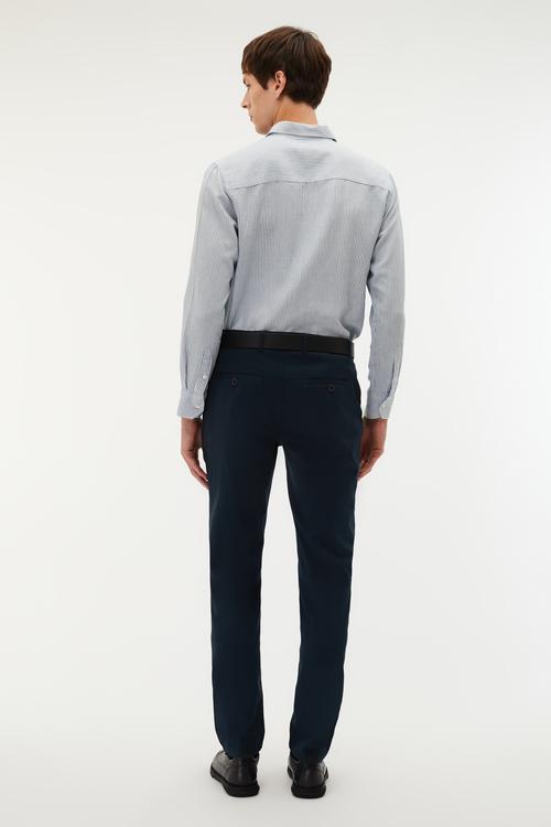  SLIM FIT TEKSTÜRLÜ CHINO PANTOLON