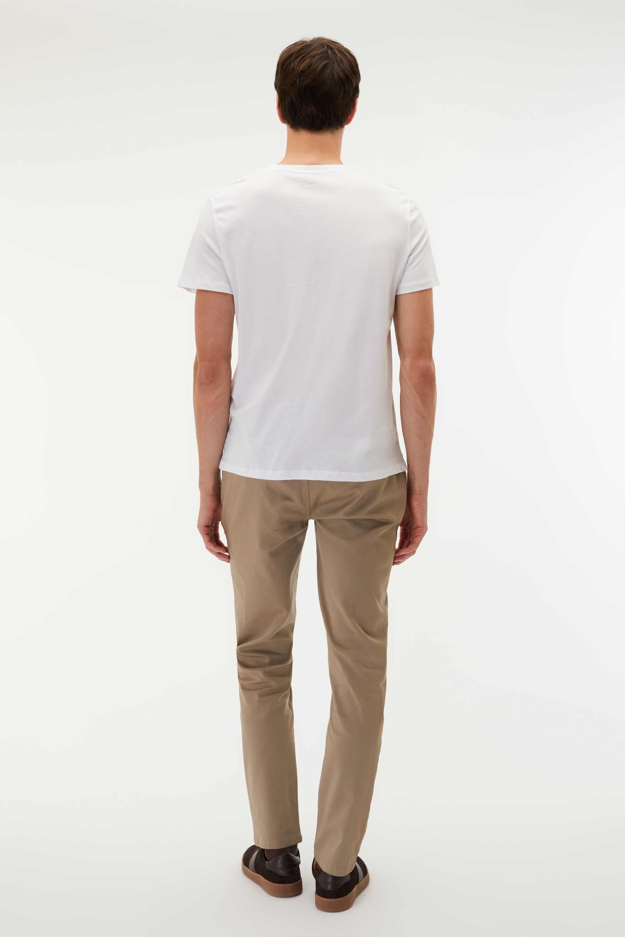 BİSİKLET YAKA KISA KOLLU T-SHIRT