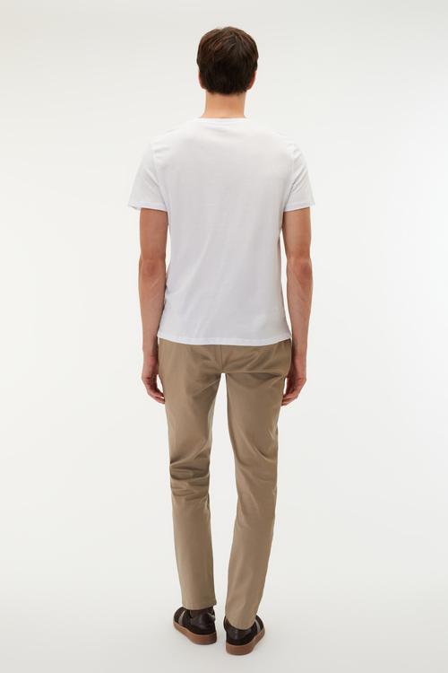  BİSİKLET YAKA KISA KOLLU T-SHIRT