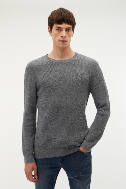  BİSİKLET YAKA TRİKO KAZAK