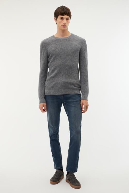  BİSİKLET YAKA TRİKO KAZAK