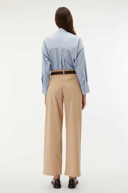  WIDE LEG CHINO PANTOLON