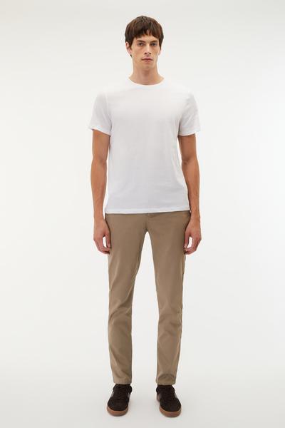 Mudo Slim Fit Tekstürlü Chino Pantolon