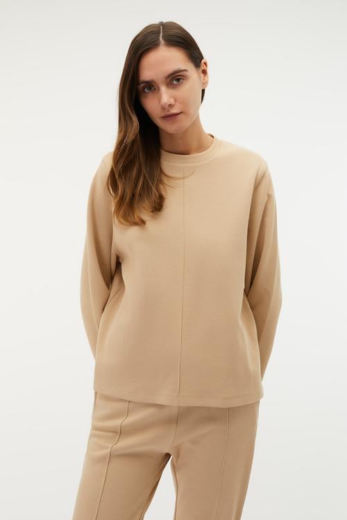 NERVÜR DİKİŞLİ ÖRME PANTOLON