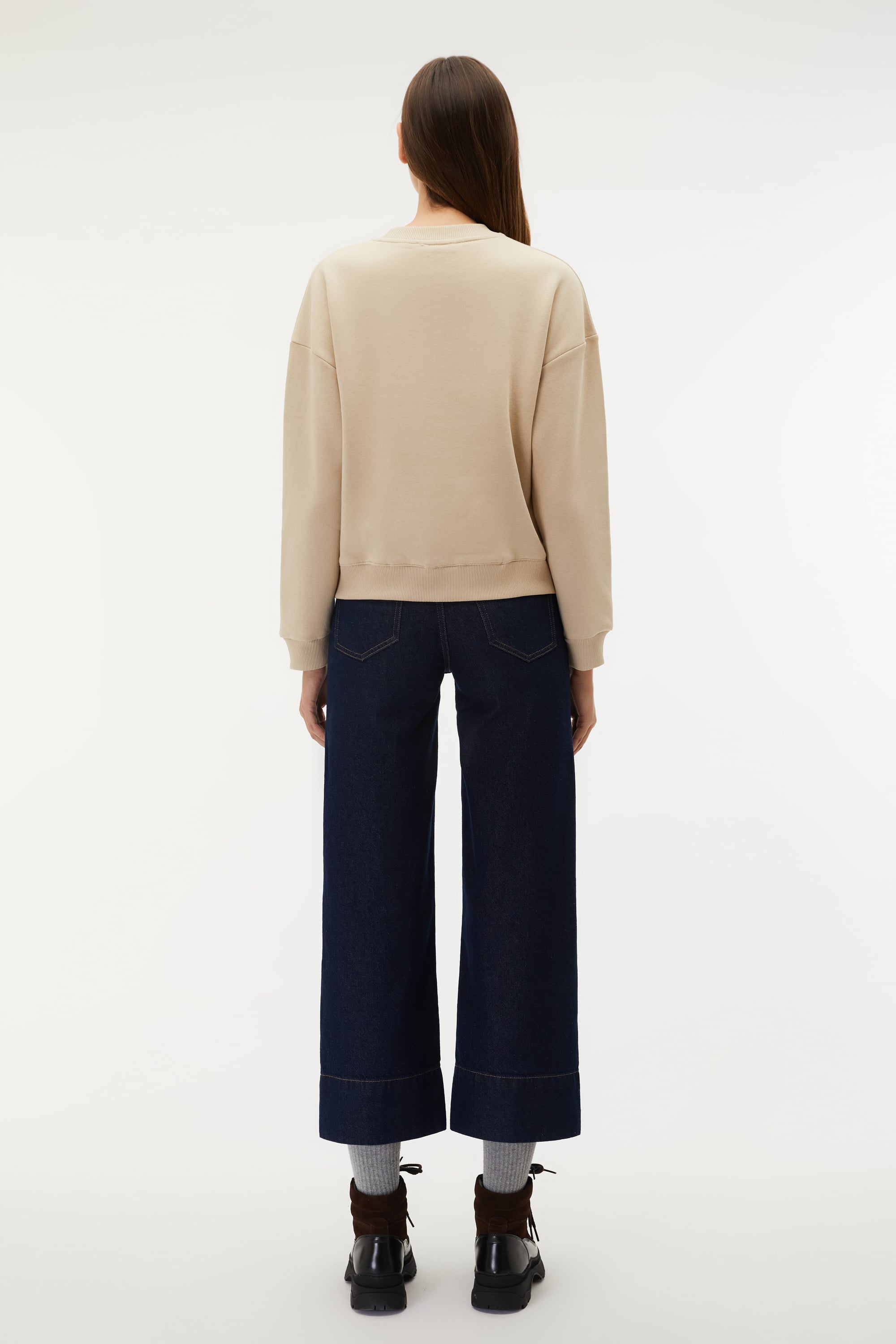 WIDE LEG JEAN PANTOLON