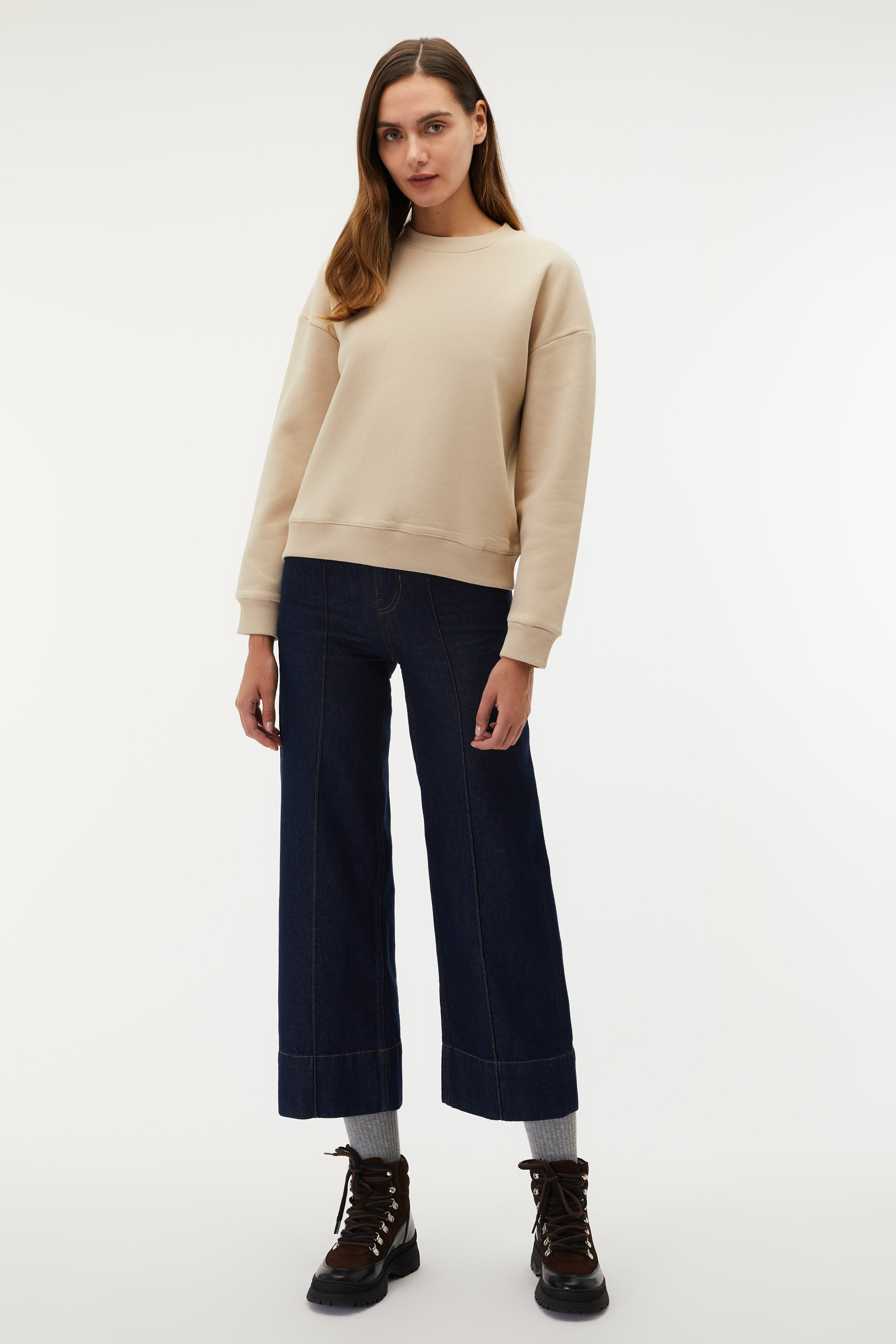 WIDE LEG JEAN PANTOLON