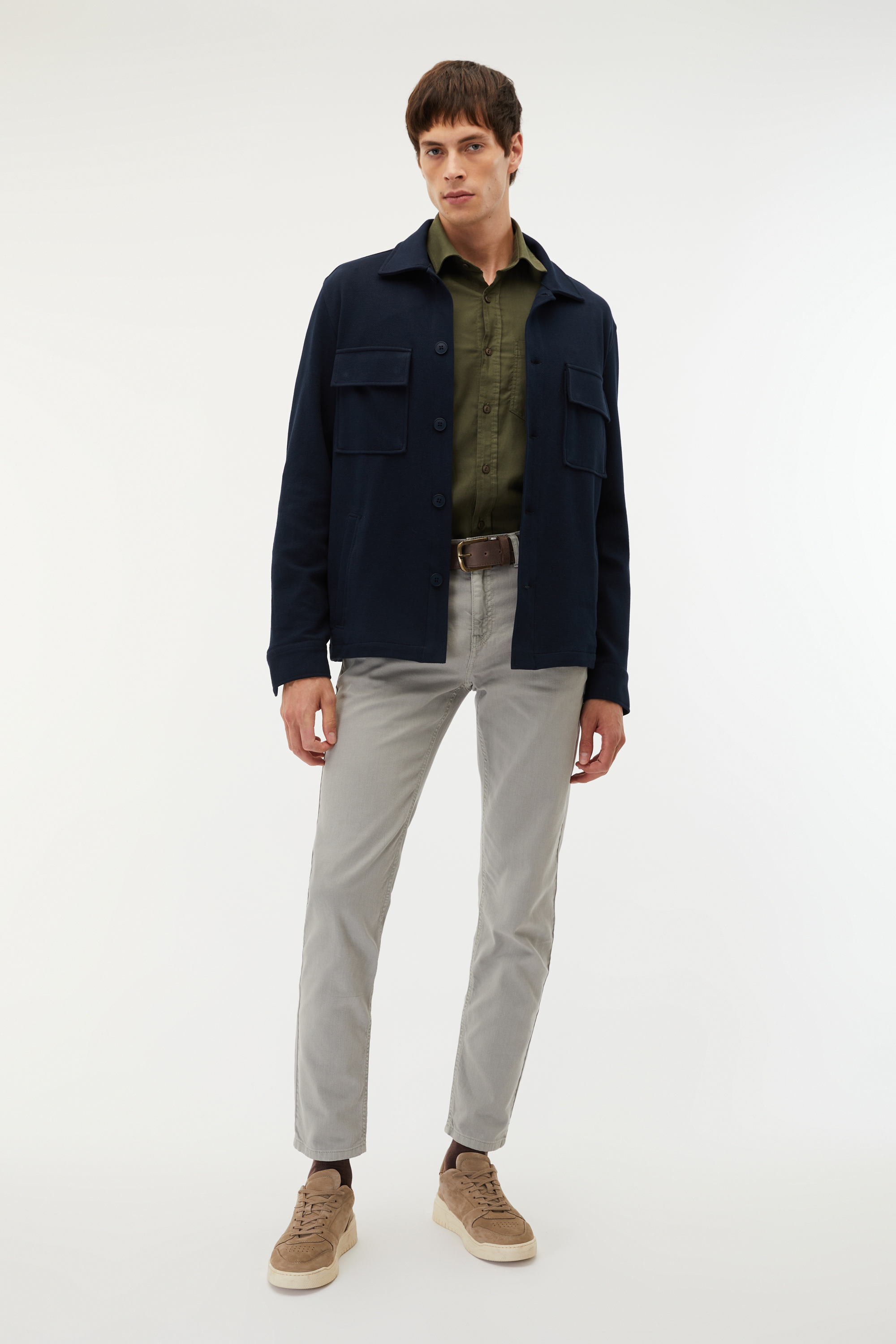 REGULAR FIT ÇİFT CEPLİ CEKET