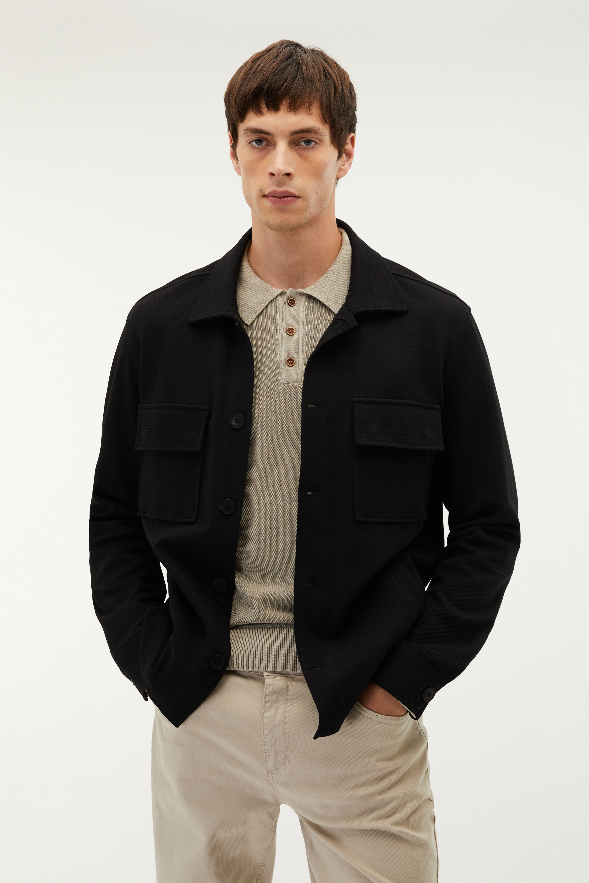 REGULAR FIT ÇİFT CEPLİ CEKET