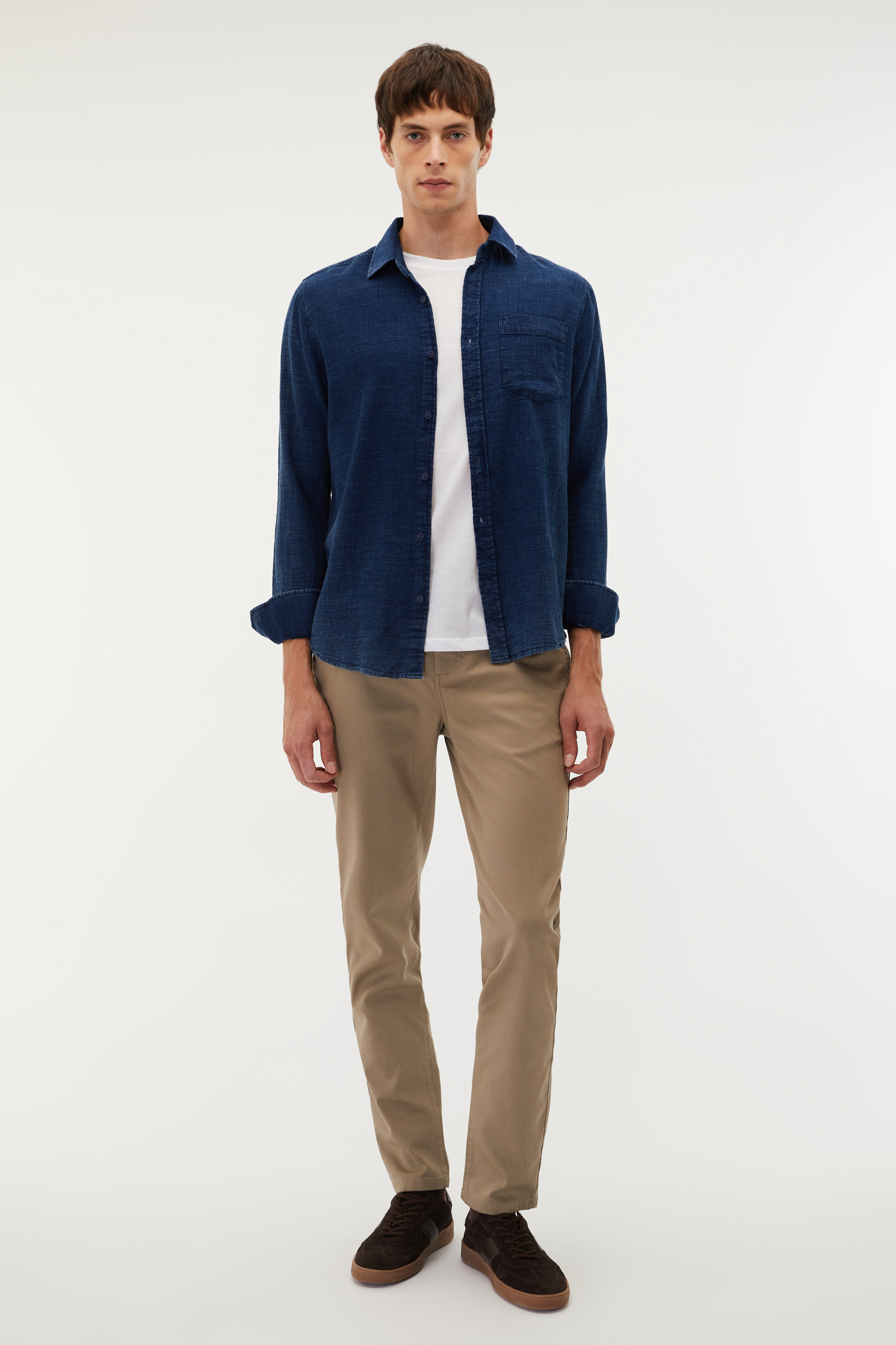 REGULAR FIT UZUN KOLLU GÖMLEK