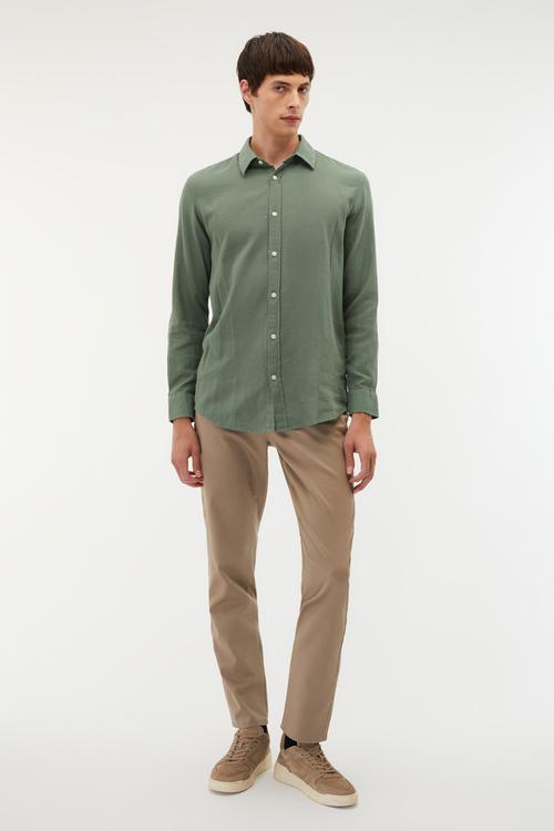  REGULAR FIT UZUN KOLLU GÖMLEK