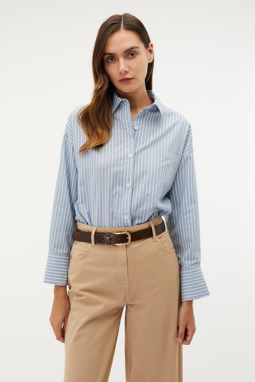  WIDE LEG CHINO PANTOLON