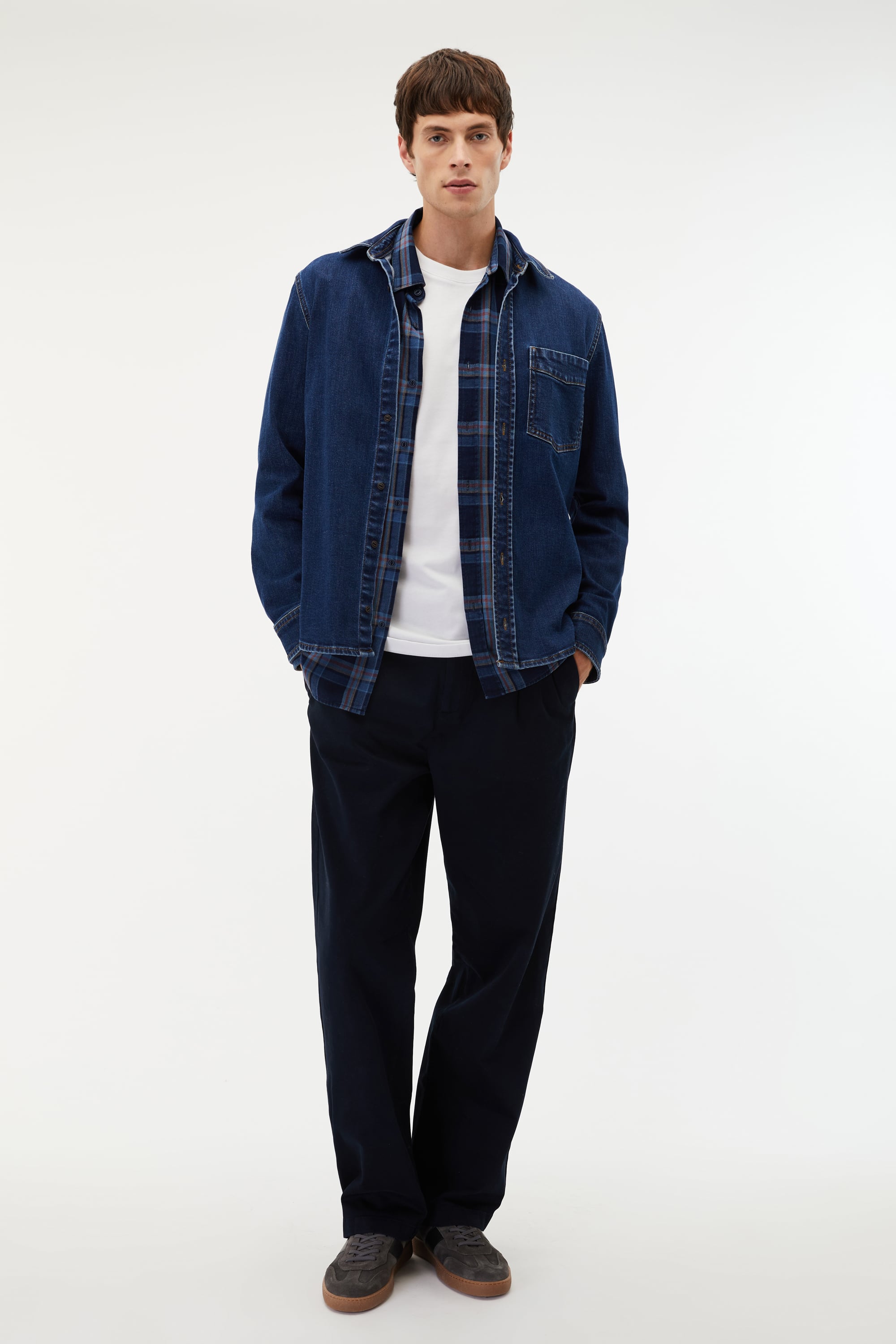 REGULAR FIT JEAN GÖMLEK