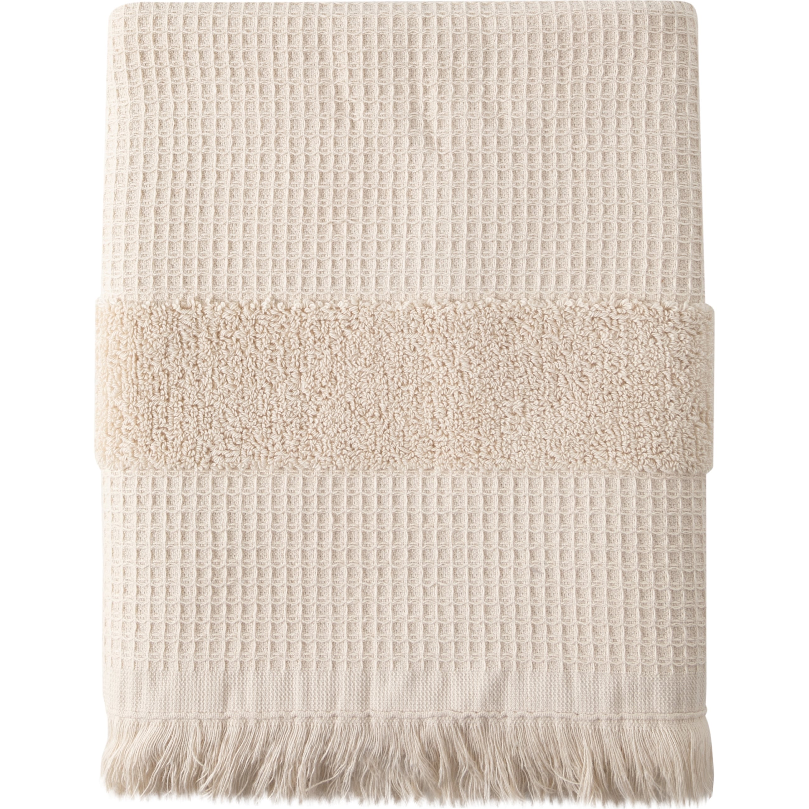 LOTUS YÜZ HAVLUSU BEJ 50X80