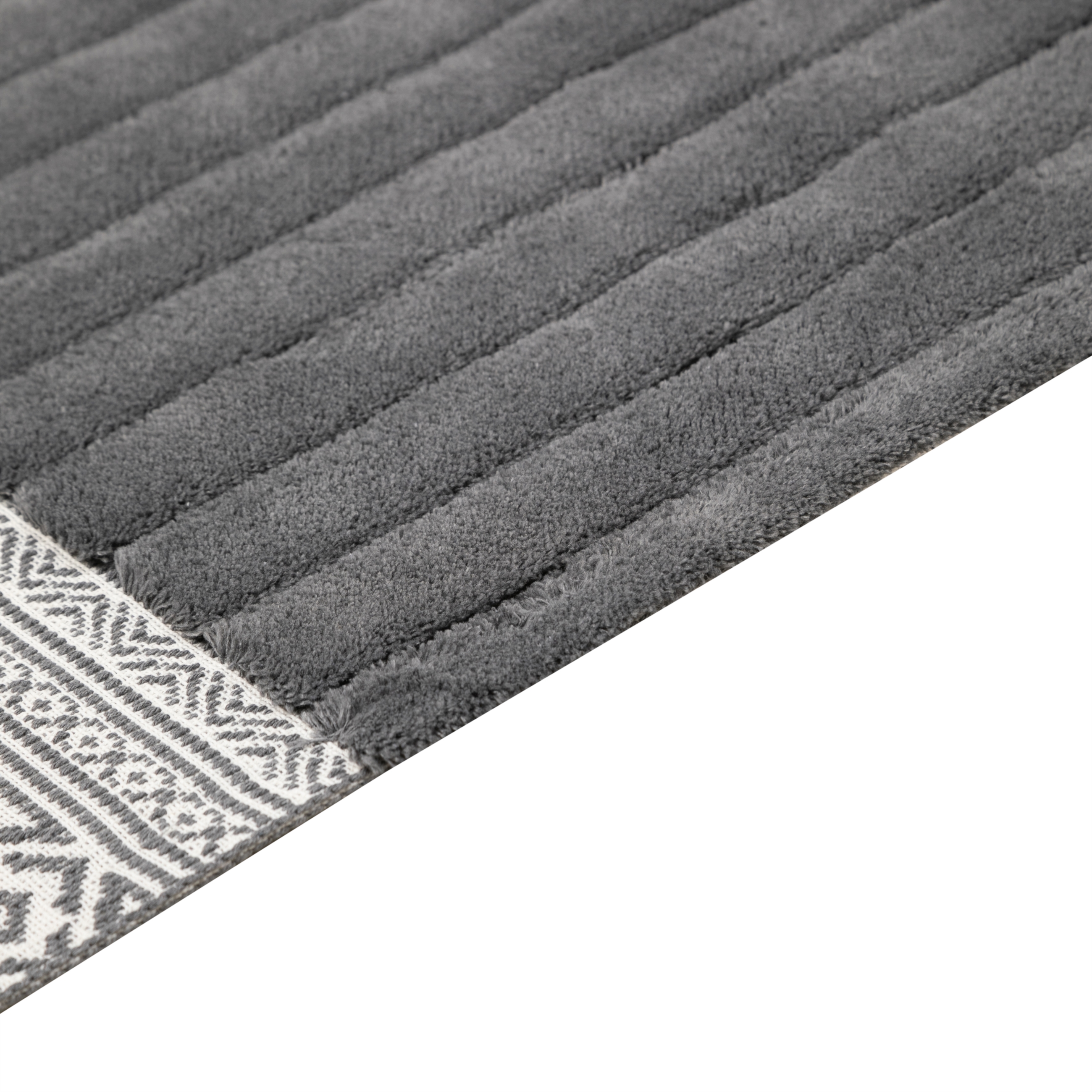 ATLAS 2'Lİ BANYO PASPAS SETİ KOYU GRİ