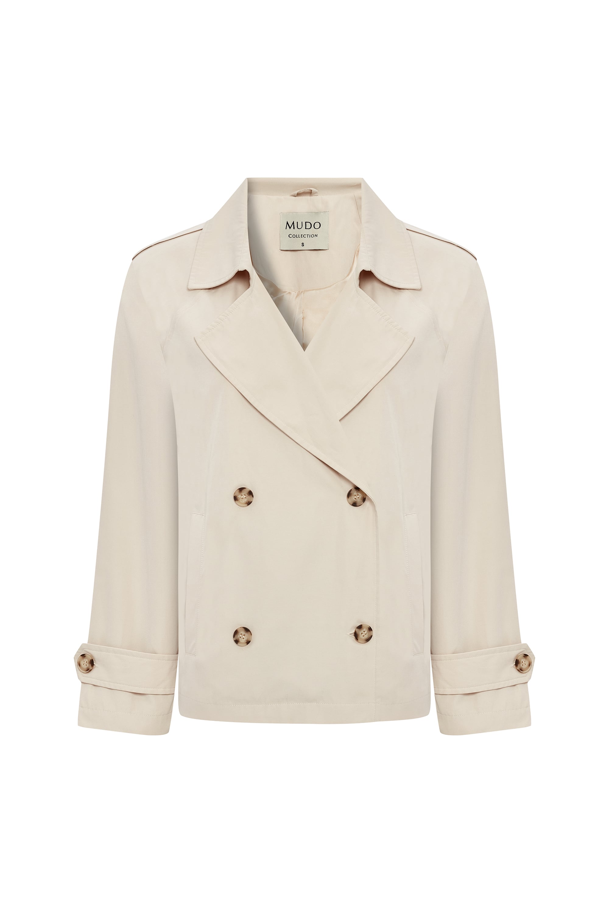 OVERSIZE KISA TRENÇKOT CEKET