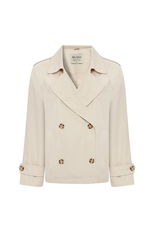  OVERSIZE KISA TRENÇKOT CEKET