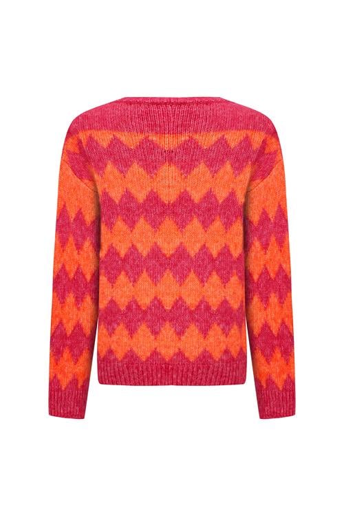  BİSİKLET YAKA JAKARLI KAZAK