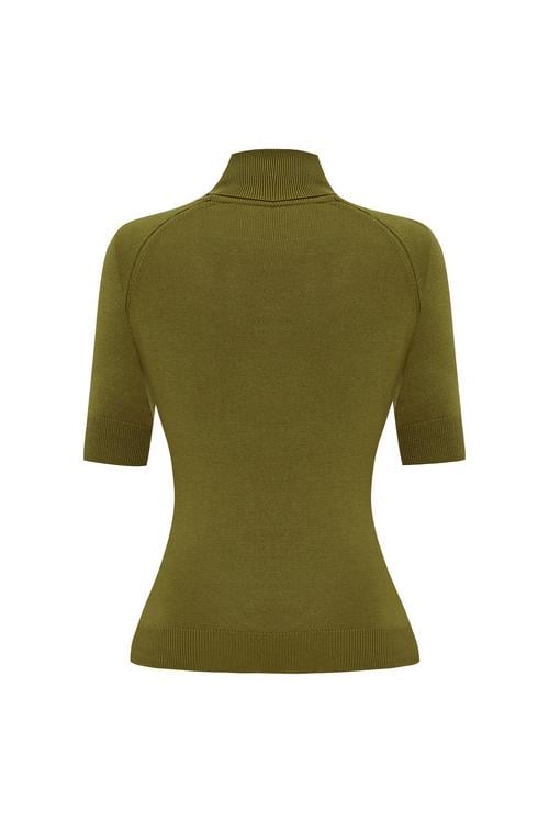  BALIKÇI YAKA KISA KOLLU TRİKO KAZAK