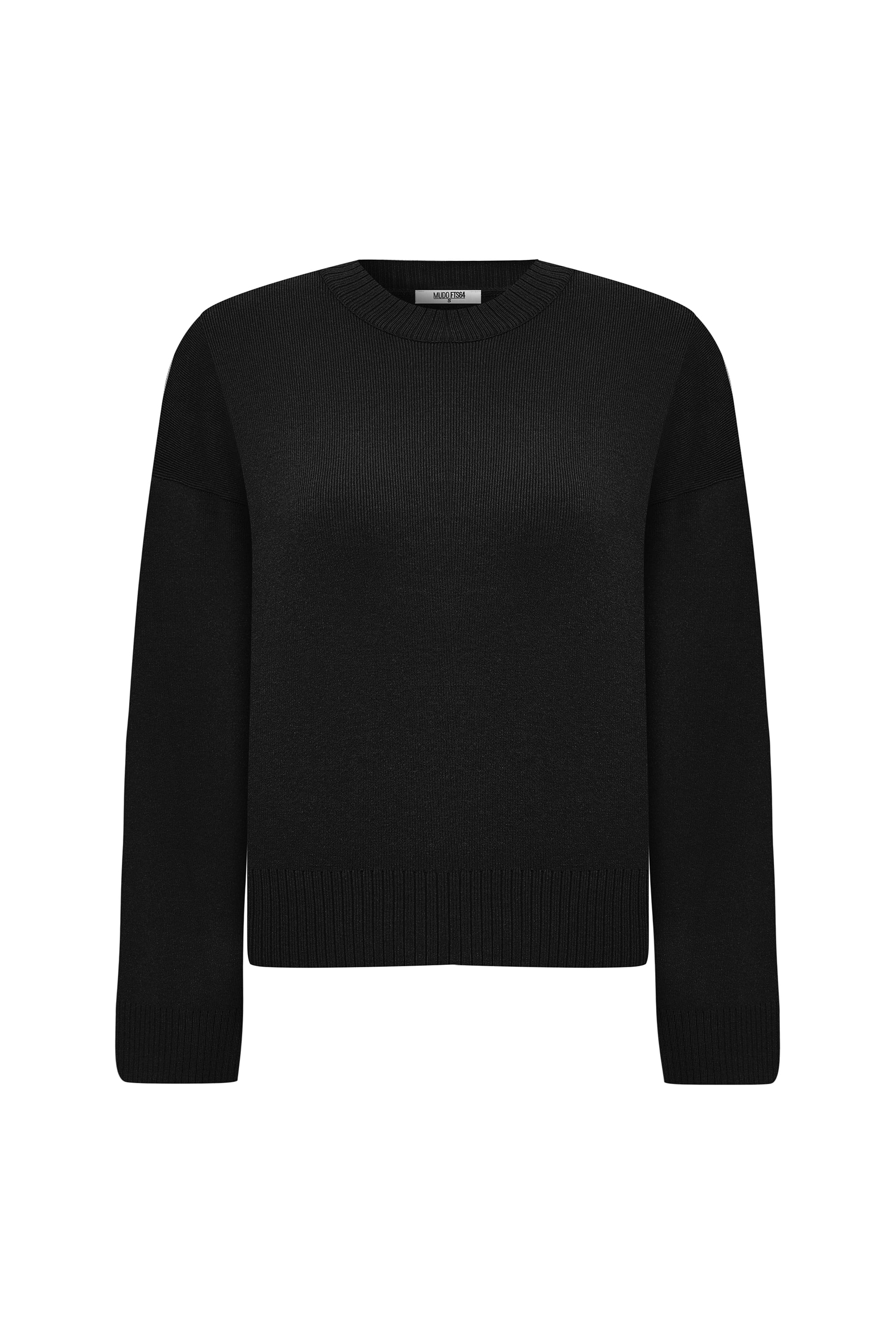 BİSİKLET YAKA TRİKO KAZAK