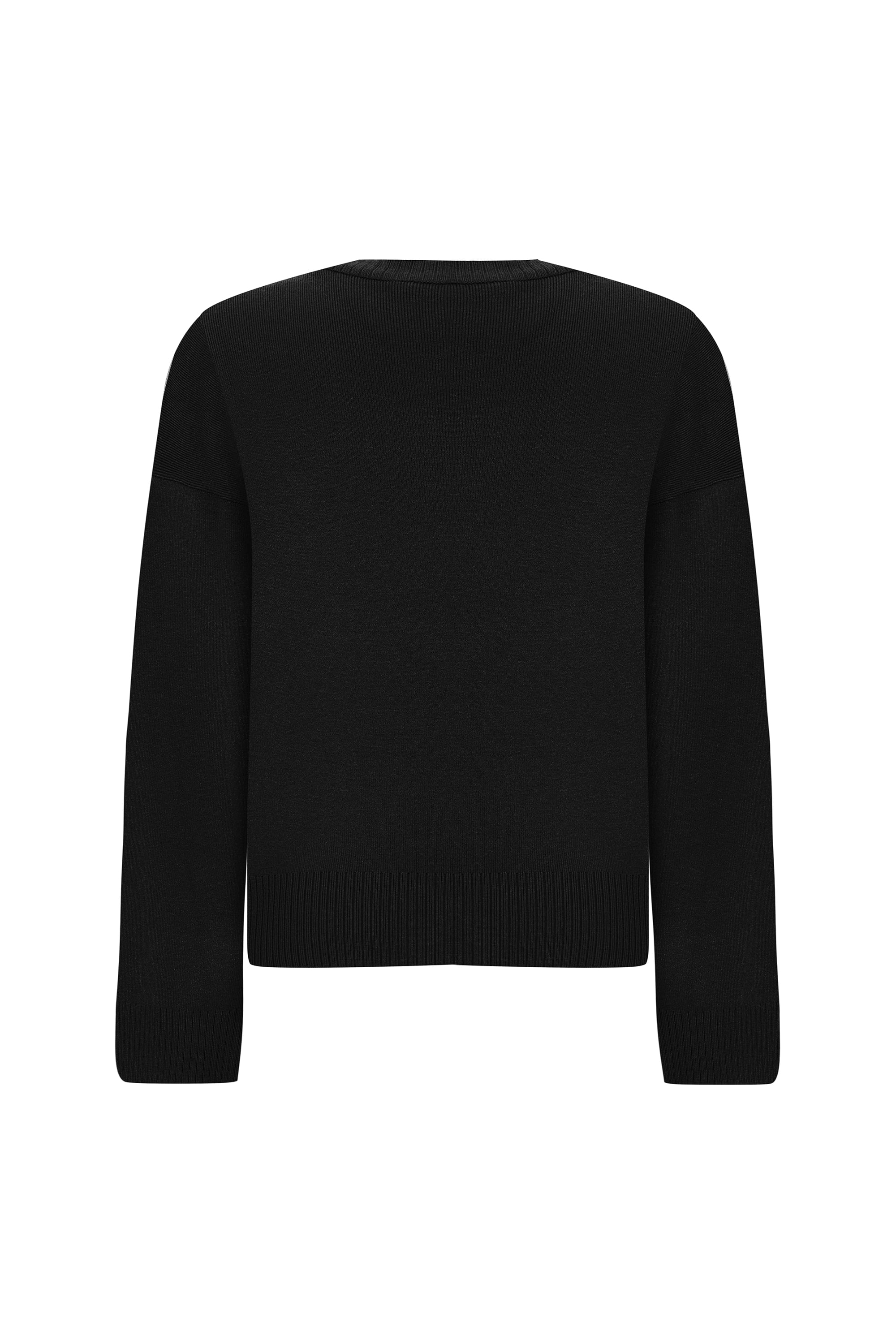 BİSİKLET YAKA TRİKO KAZAK