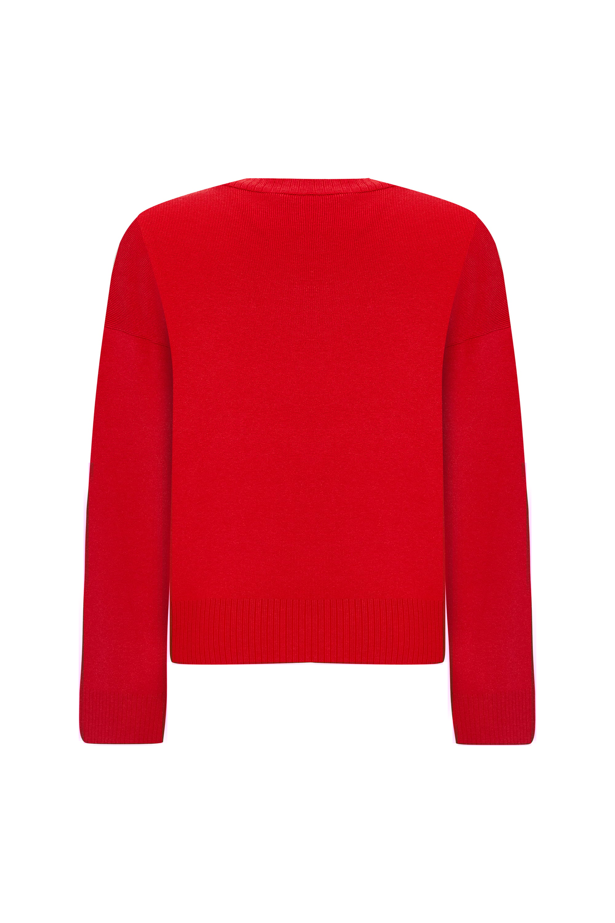 BİSİKLET YAKA TRİKO KAZAK