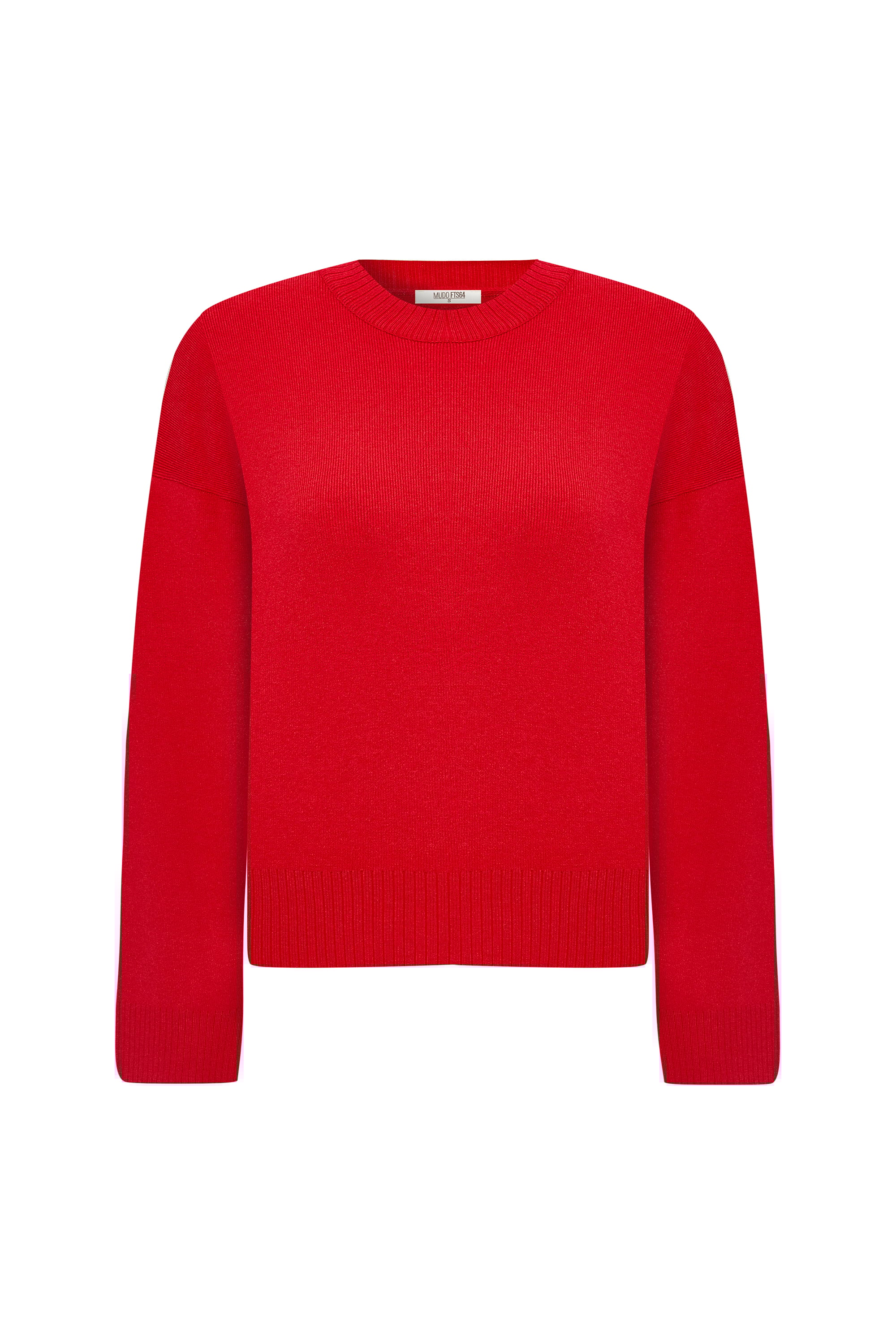 BİSİKLET YAKA TRİKO KAZAK