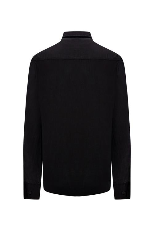  REGULAR FIT LİYOSEL UZUN KOLLU GÖMLEK