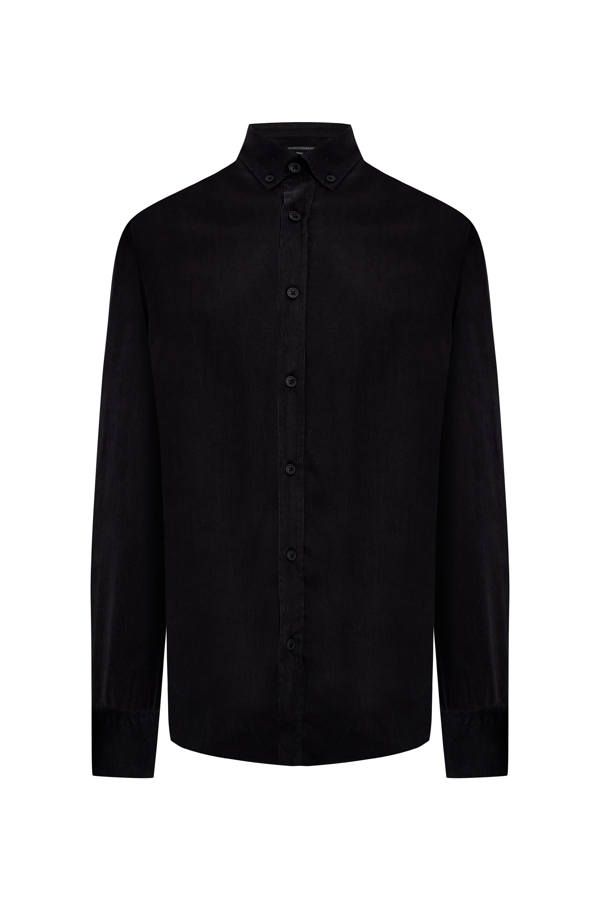 REGULAR FIT LİYOSEL UZUN KOLLU GÖMLEK