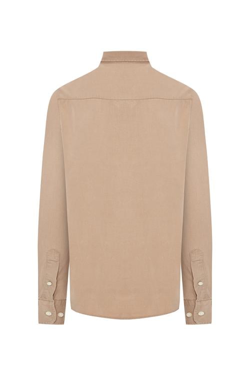  REGULAR FIT LİYOSEL UZUN KOLLU GÖMLEK