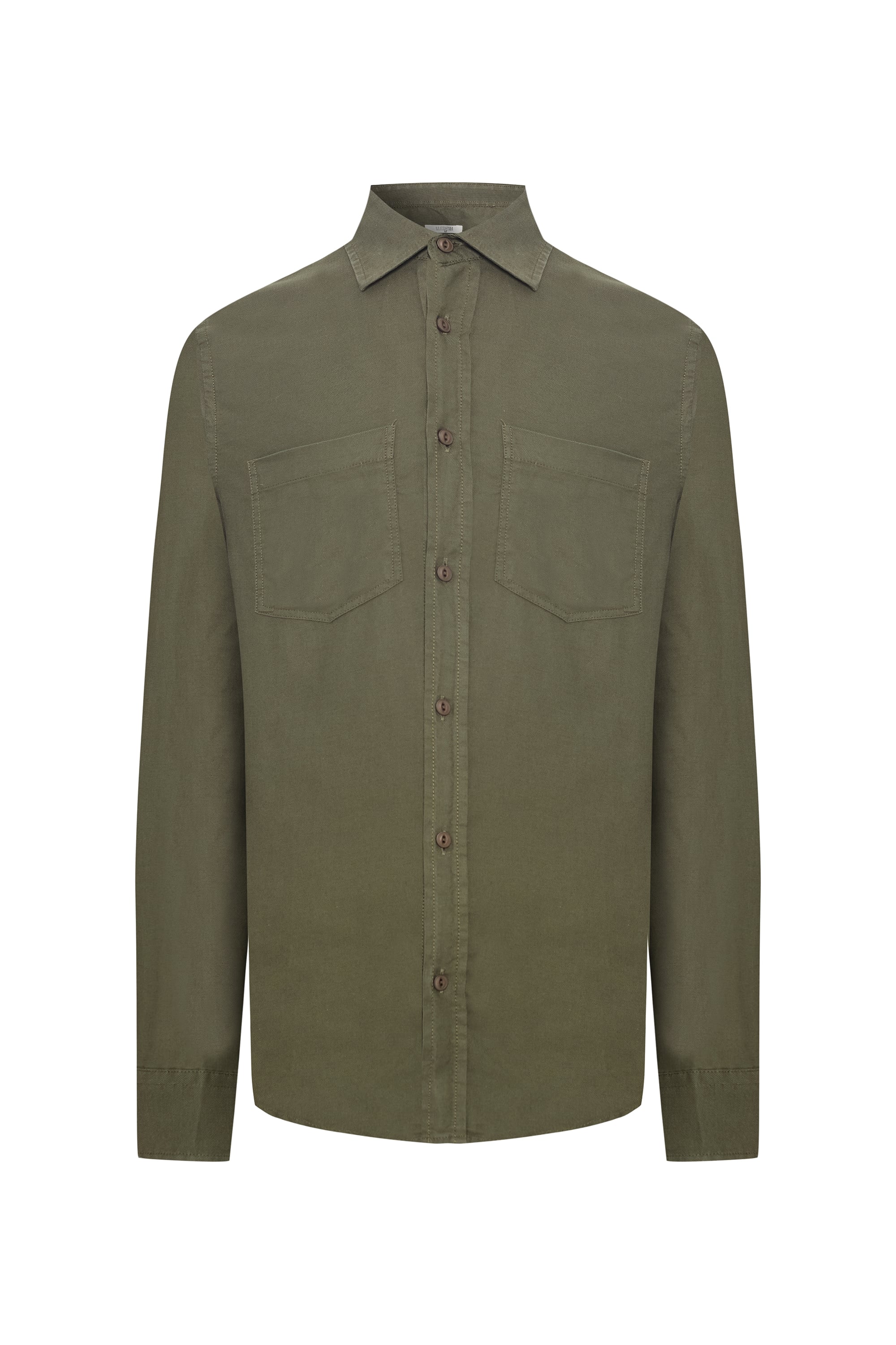 REGULAR FIT TEK CEPLİ UZUN KOLLU GÖMLEK