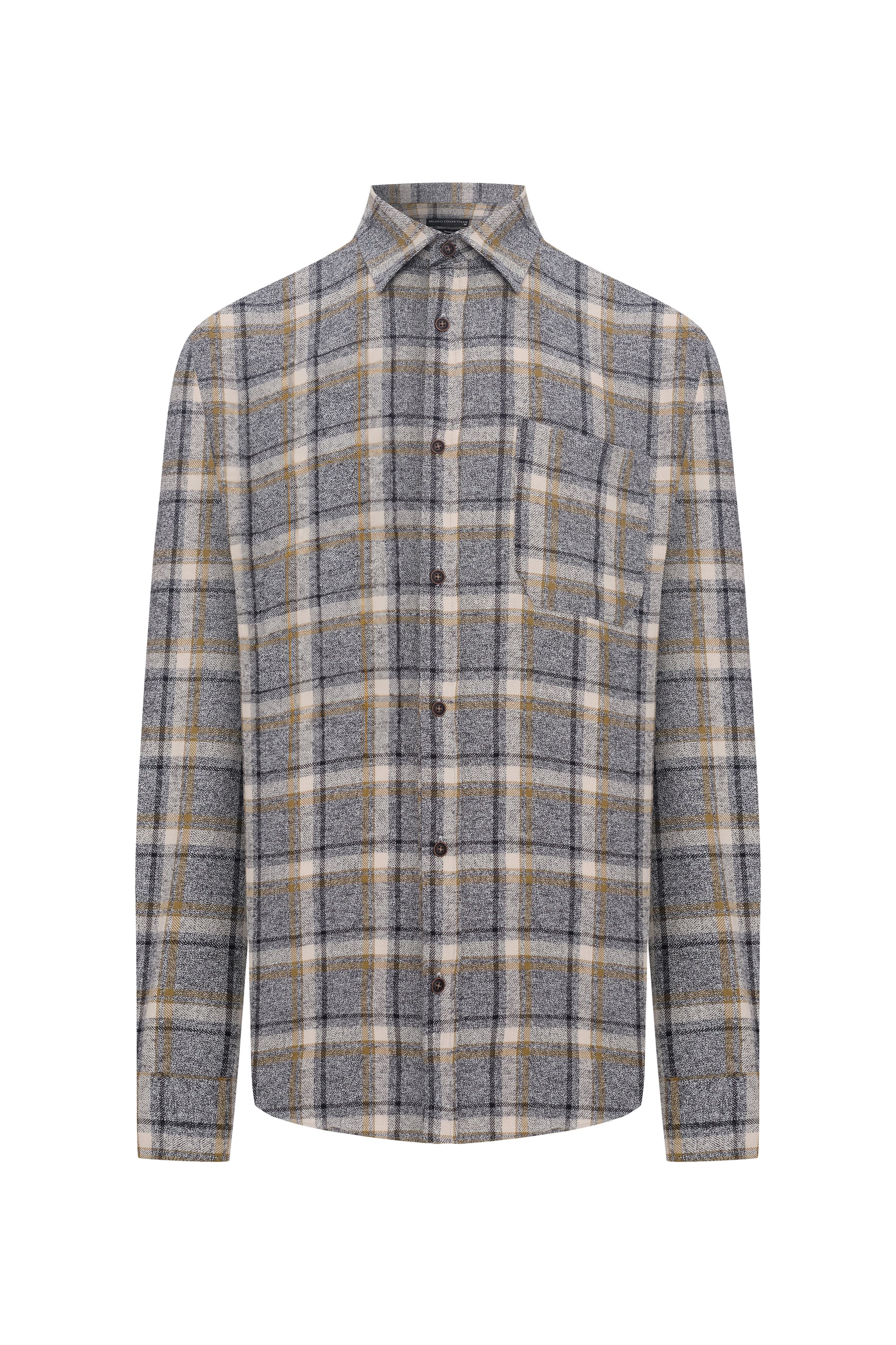 EKOSELİ REGULAR FIT UZUN KOLLU GÖMLEK