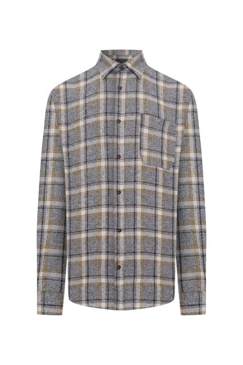 EKOSELİ REGULAR FIT UZUN KOLLU GÖMLEK