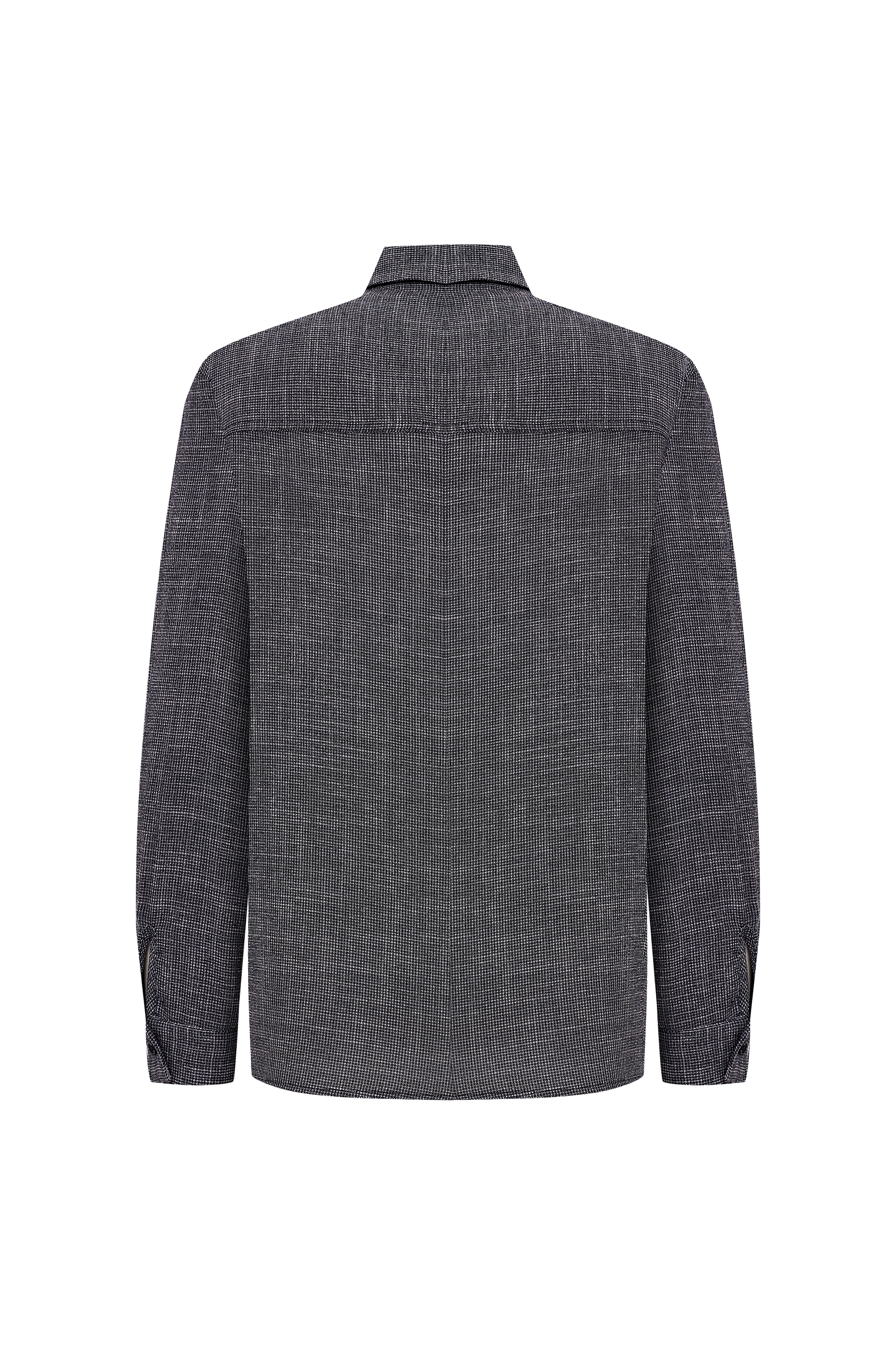 ARMÜRLÜ OVERSIZE UZUN KOLLU GÖMLEK