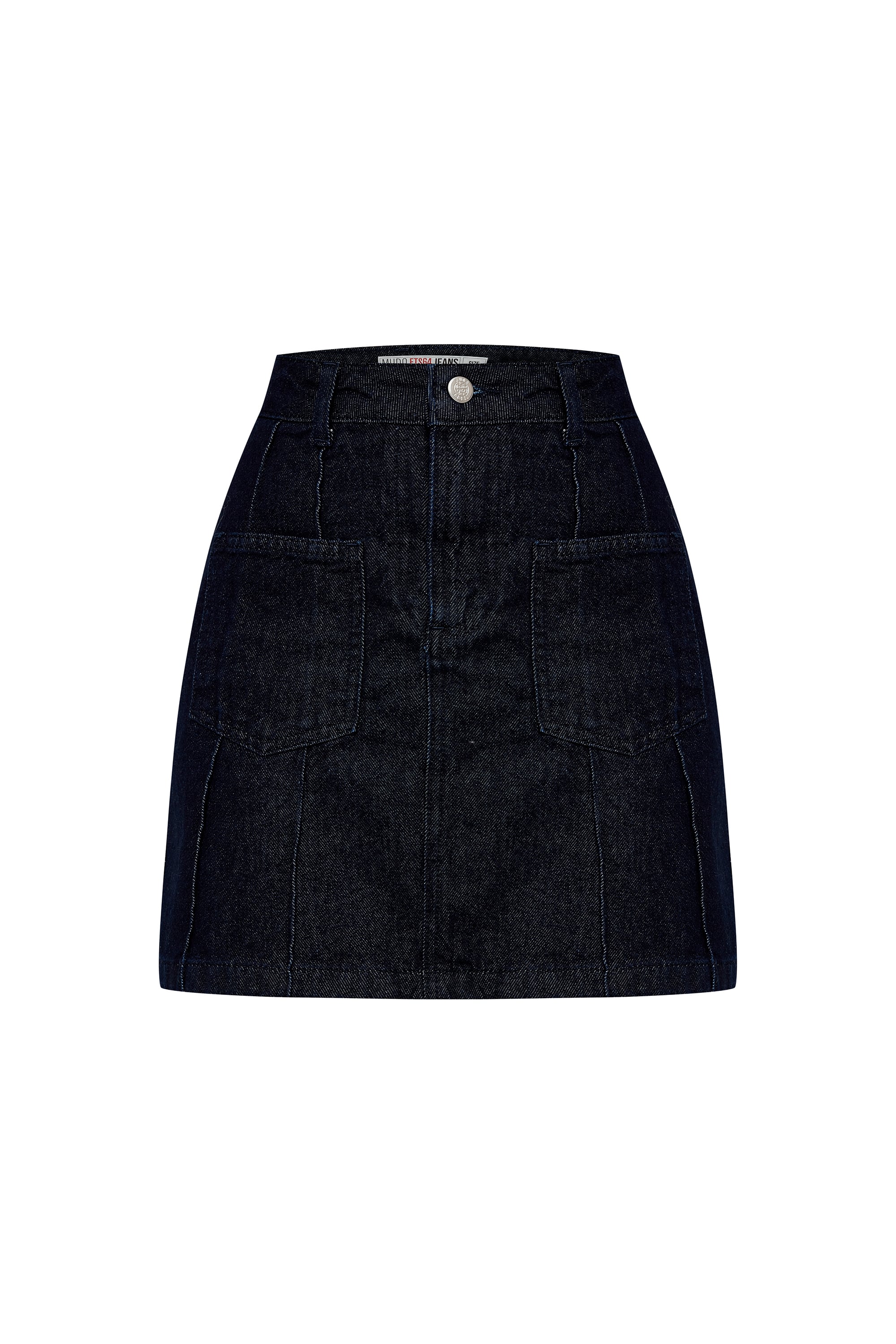 CEPLİ MİNİ JEAN ETEK