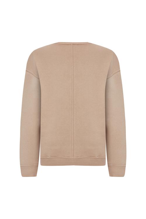 BİSİKLET YAKA OVERSIZE SWEATSHIRT