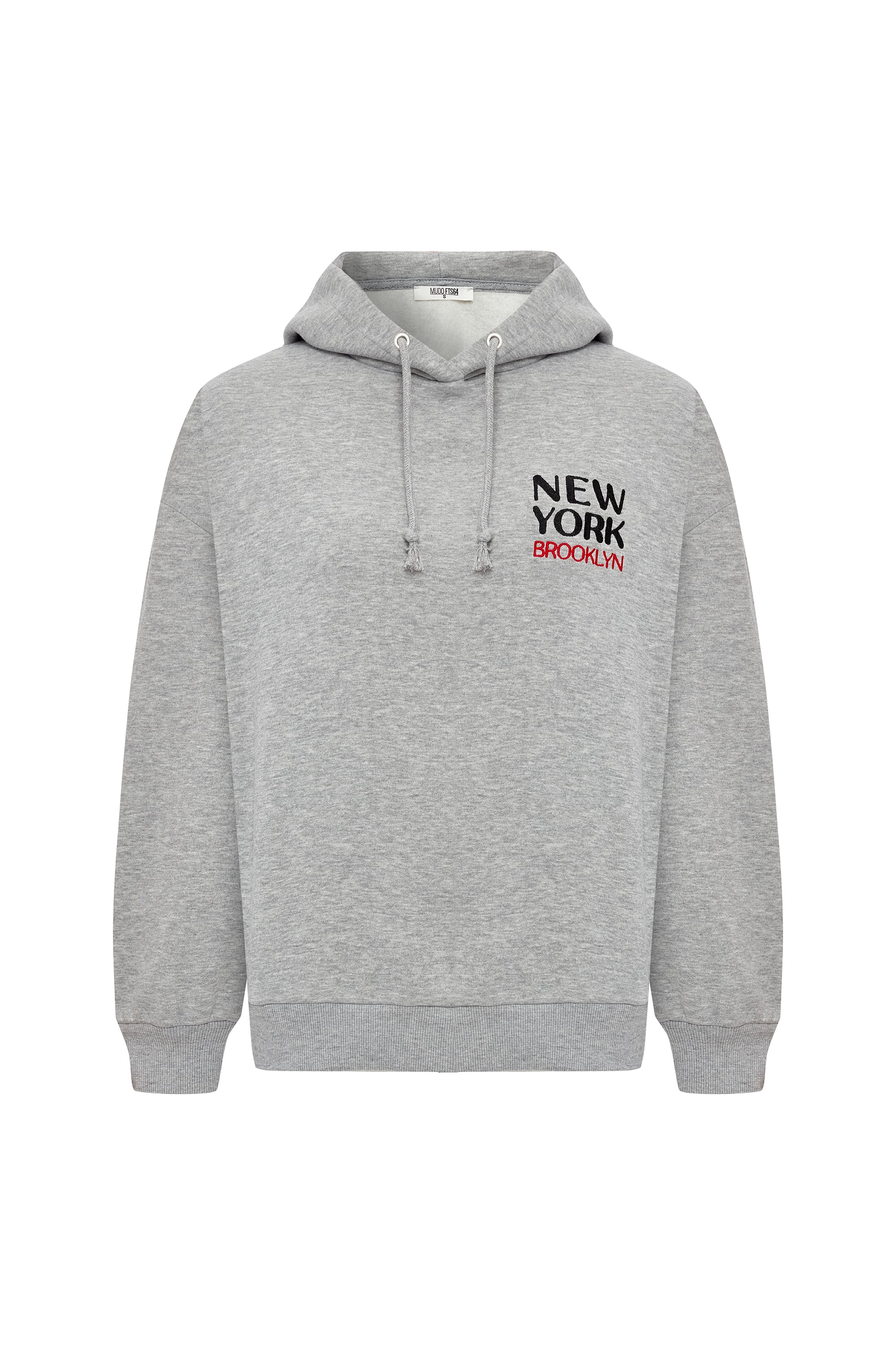 NAKIŞLI KAPÜŞONLU SWEATSHIRT