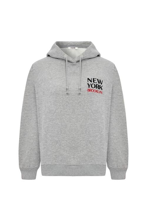  NAKIŞLI KAPÜŞONLU SWEATSHIRT