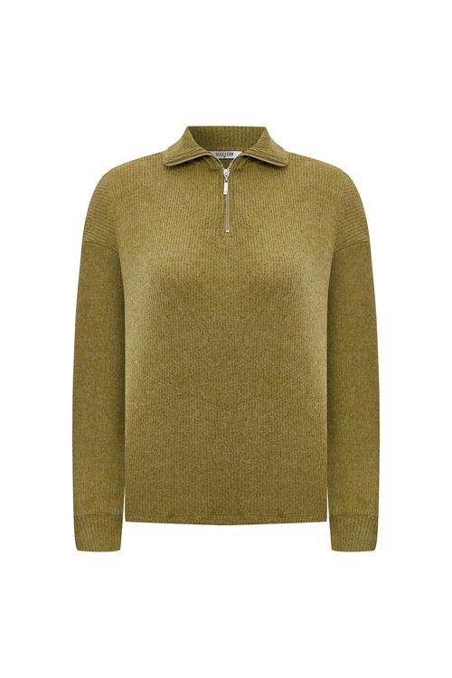  DİK YAKA SWEATSHIRT