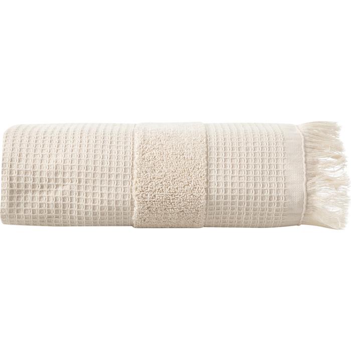 LOTUS YÜZ HAVLUSU BEJ 50X80