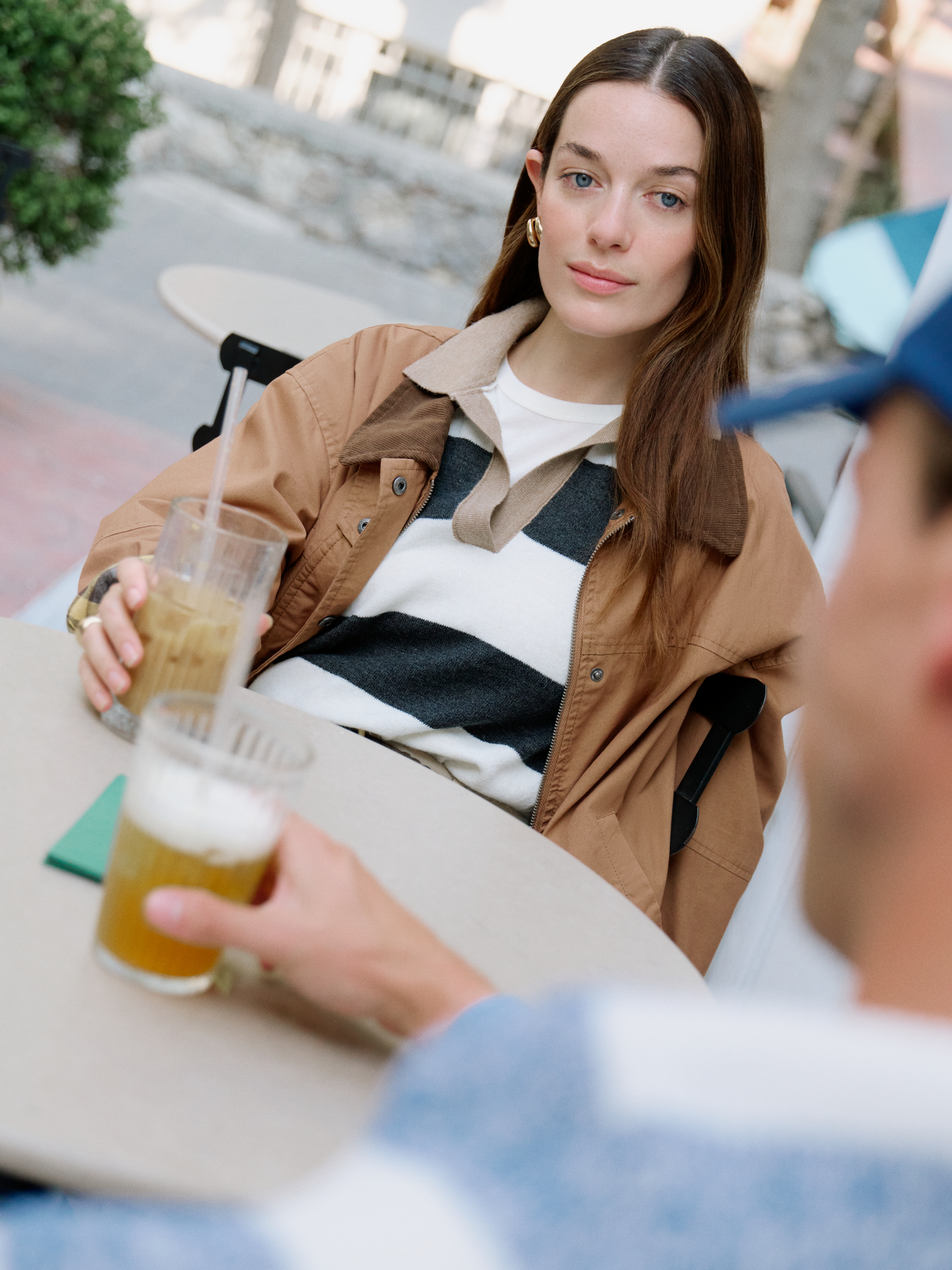 KADİFE YAKA OVERSIZE CEKET