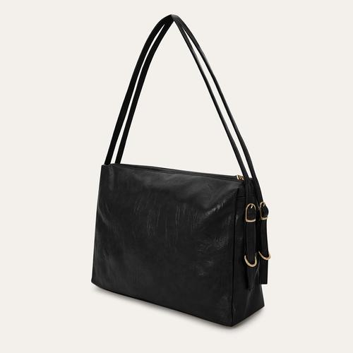  KEMER DETAYLI SHOPPER OMUZ ÇANTASI