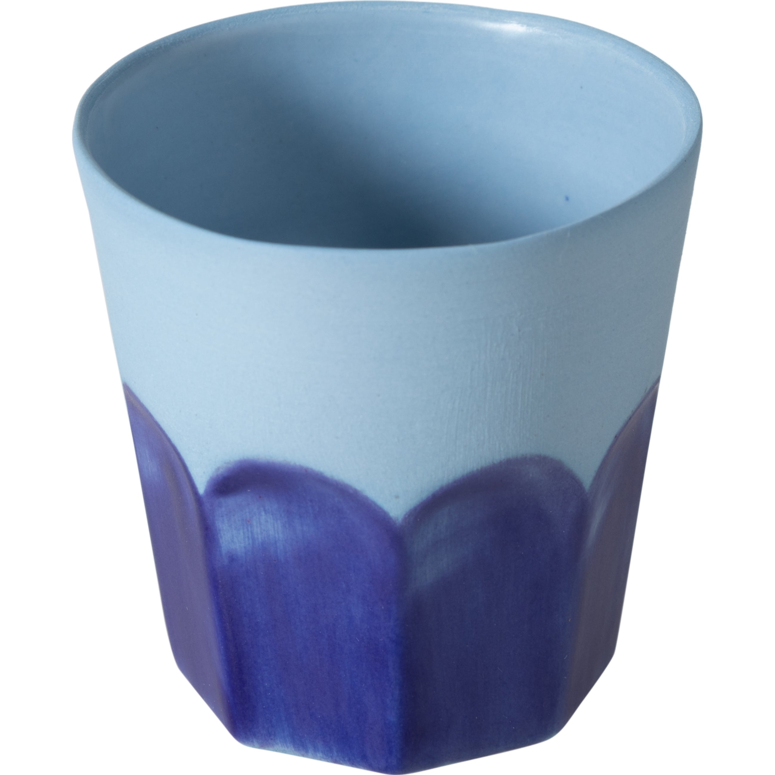 HANDMADE PORSELEN MAVİ ESPRESSO FİNCANI -110 ML