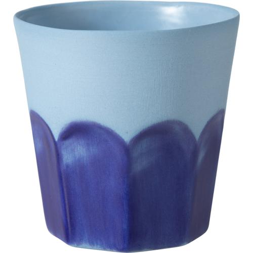 HANDMADE PORSELEN MAVİ ESPRESSO FİNCANI -110 ML