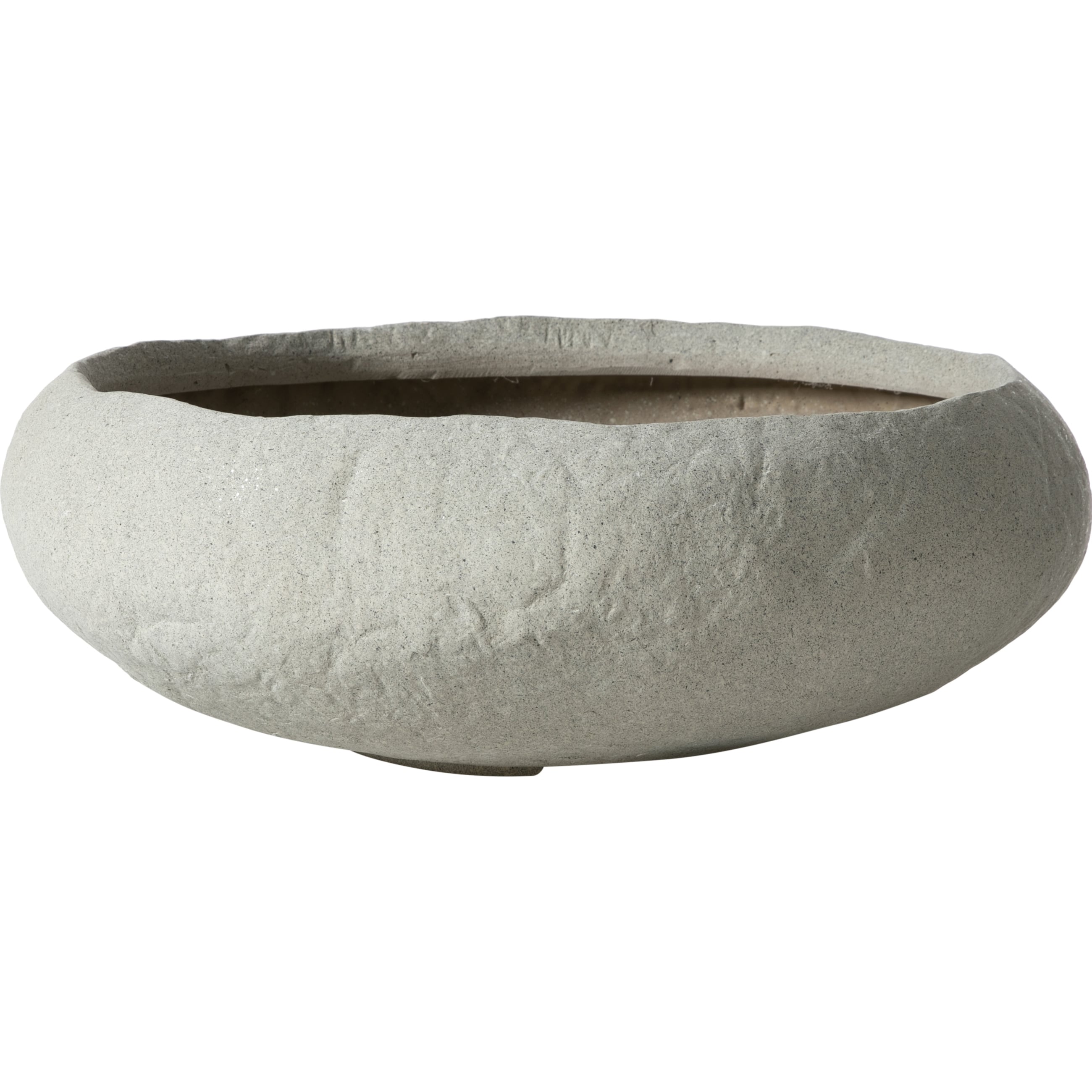 EARTH DEKORATİF KASE BEJ 55X50X20CM