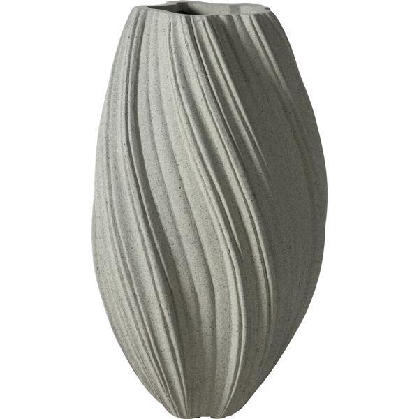 Mudo Home  Spiral Vazo Bej 30X52Cm